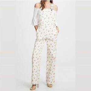 Petersyn Diego floral print overalls in Rosario size XS boho cottagecore prairie
